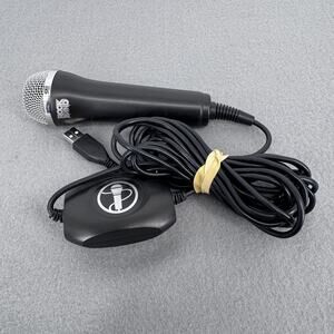 Logitech Rock Band USB Microphone Black Wired Console Gaming A-0234A Accessory‎